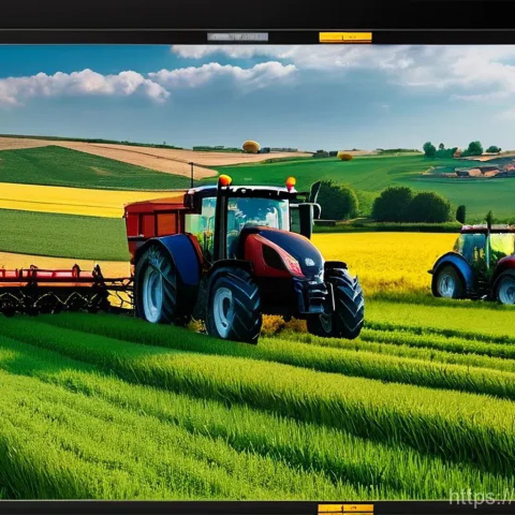 농업 혁신 기술 트렌드 - Here are three detailed image generation prompts in English, inspired by the provided Turkish text o...